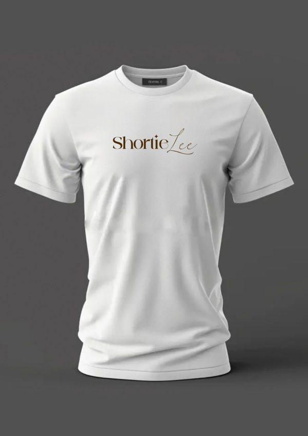 Round Collar White Tshirt